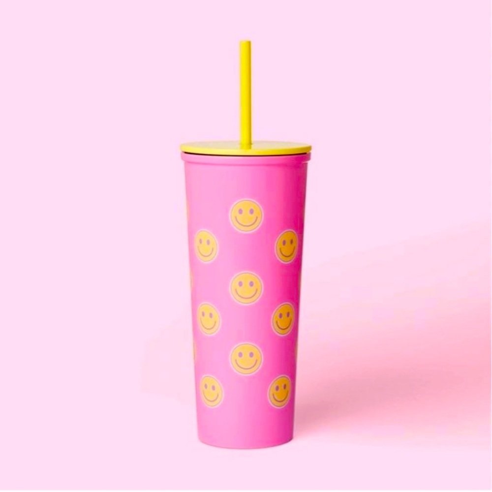 Stoney Clover Lane x Target 23 oz stainless steel smiley tumbler